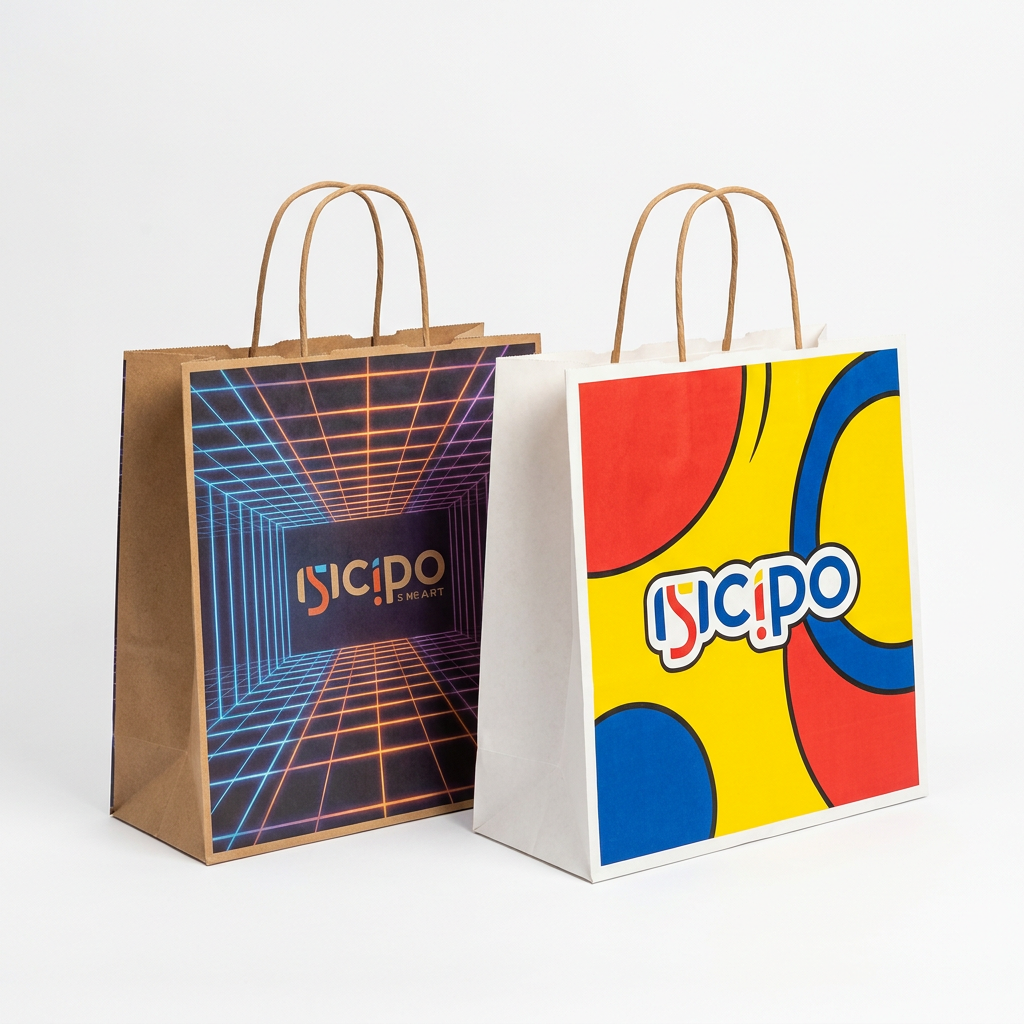 Baskılı Kraft Çanta