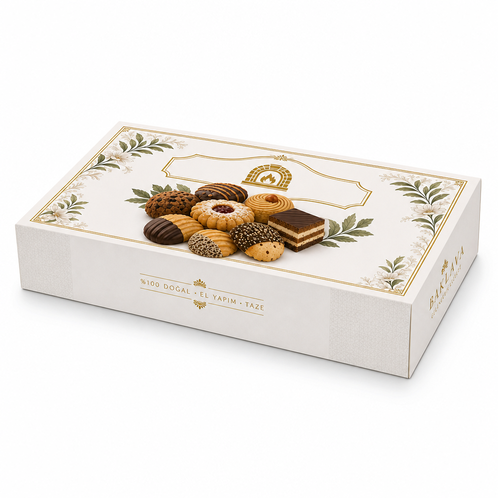 500 Gr Kuru Pasta Kutusu - kraft çanta