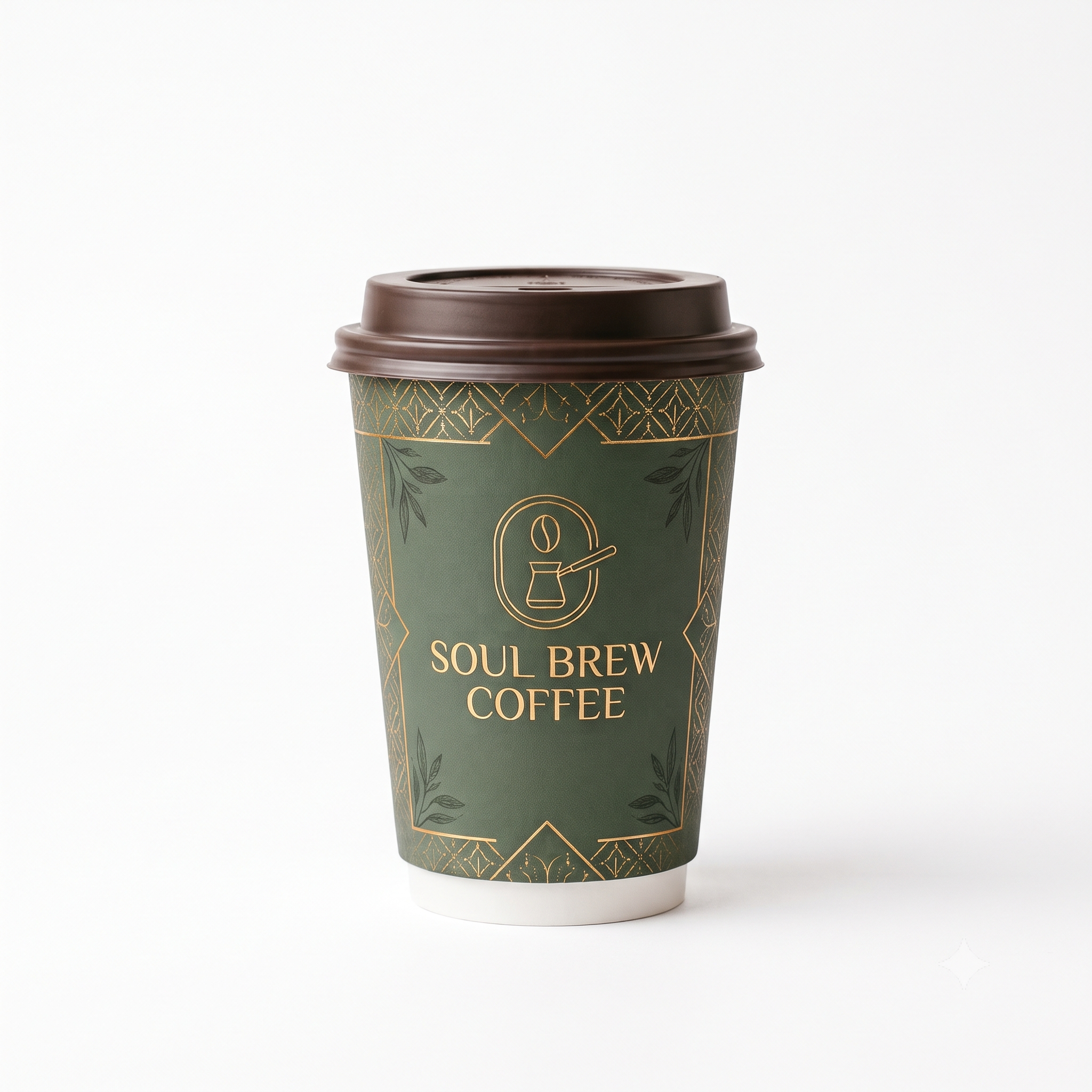 8 Oz Double Wall Bardak - kraft çanta